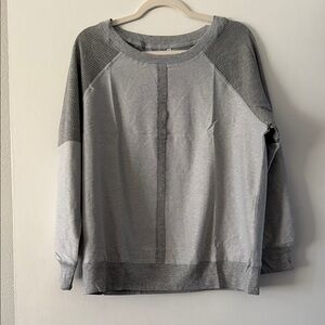 Gray Long Sleeve Sweatshirt